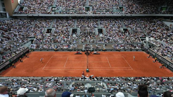 French Open court view